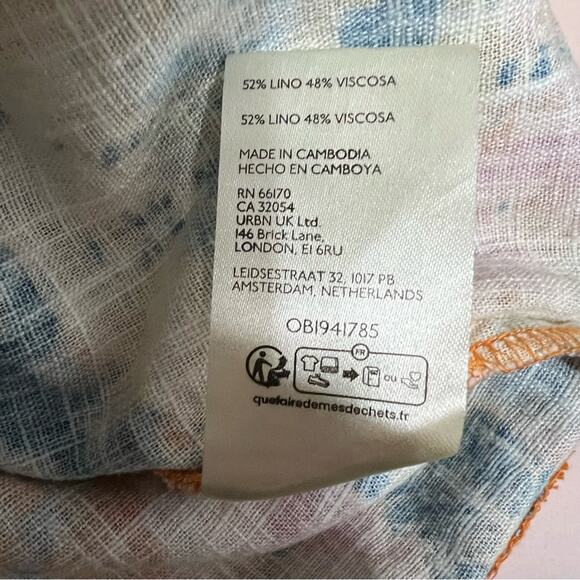 Free People Sweet As Beach Mini Skirt Size 12 - Picture 9 of 9